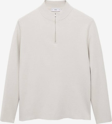 MANGO MAN Pullover 'Luxusp' in Grau: Vorderseite