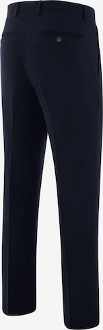 Thomas Goodwin Slim fit Pleated Pants '3935-20039' in Blue