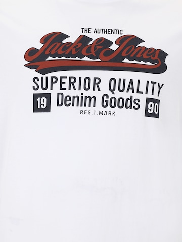 Tricou de la Jack & Jones Plus pe alb