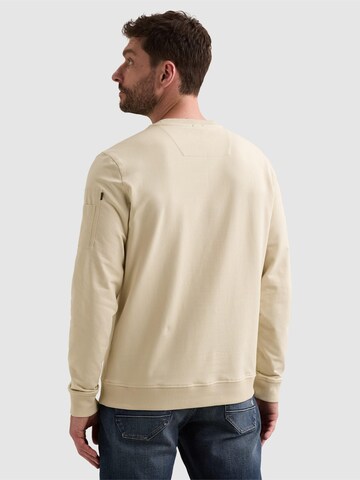 PME Legend Sweatshirt 'American Classic sweatshirt with flight pocket' in Beige