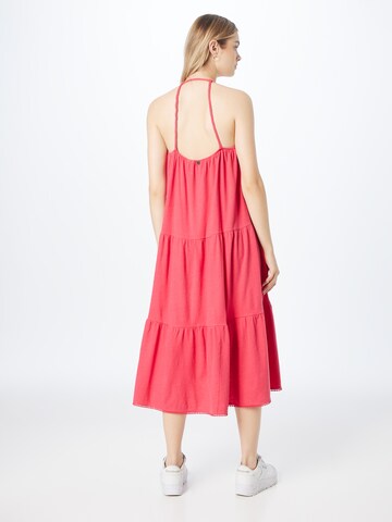 Superdry Letnia sukienka w kolorze różowy