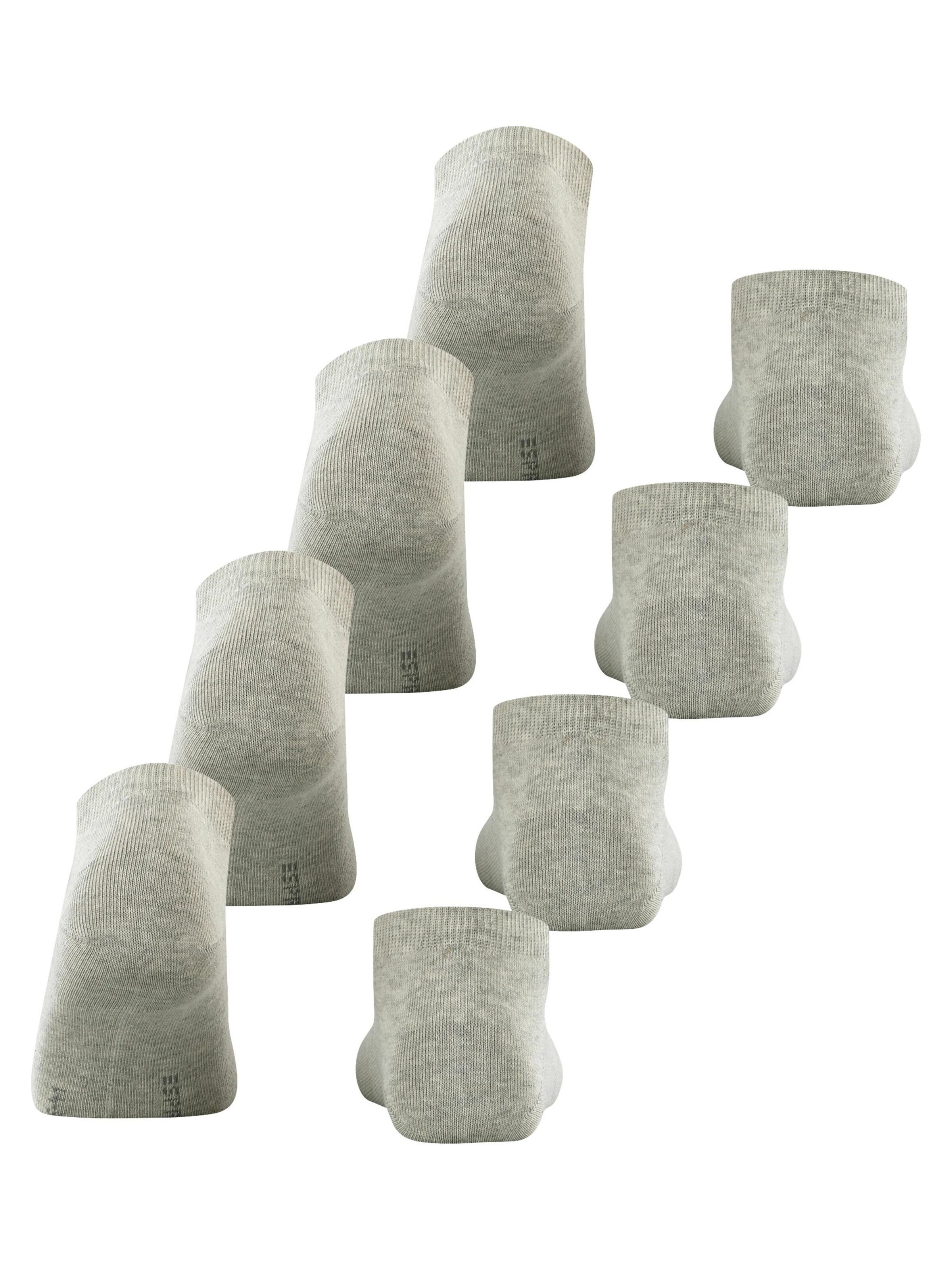 ESPRIT Socken 'Solid 4-Pack'‌‌‌‌‌‌‌‌‌‌ in Grau