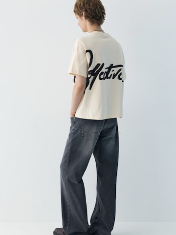 Pull&Bear Shirt 'STWD' in Wit