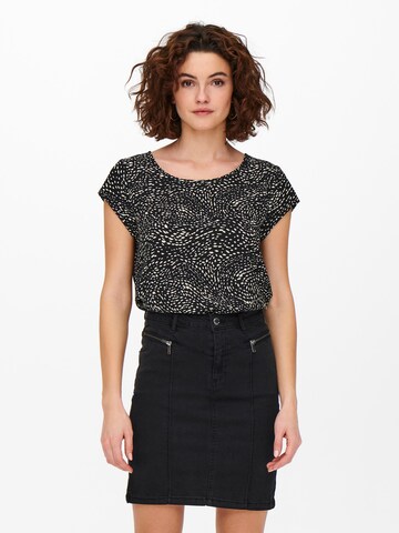 ONLY Blouse in Zwart: voorkant