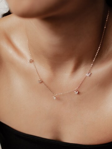 Hey Happiness Necklace 'Sweet Wings' in Gold: front