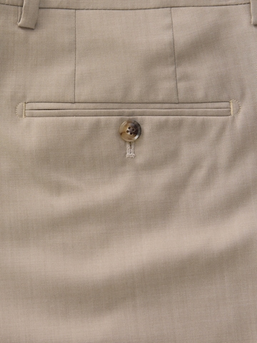 Coupe slim Pantalon à plis Next en beige