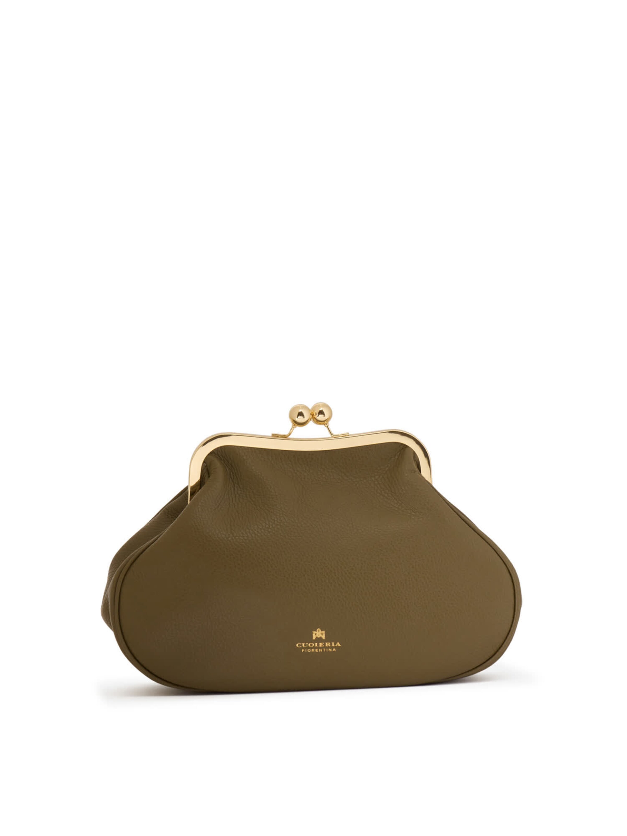 Pochette 'Joy' Cuoieria Fiorentina en vert : devant