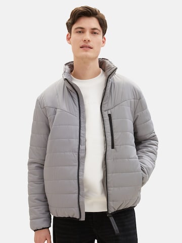 TOM TAILOR DENIM Between-Season Jacket in Grey: front