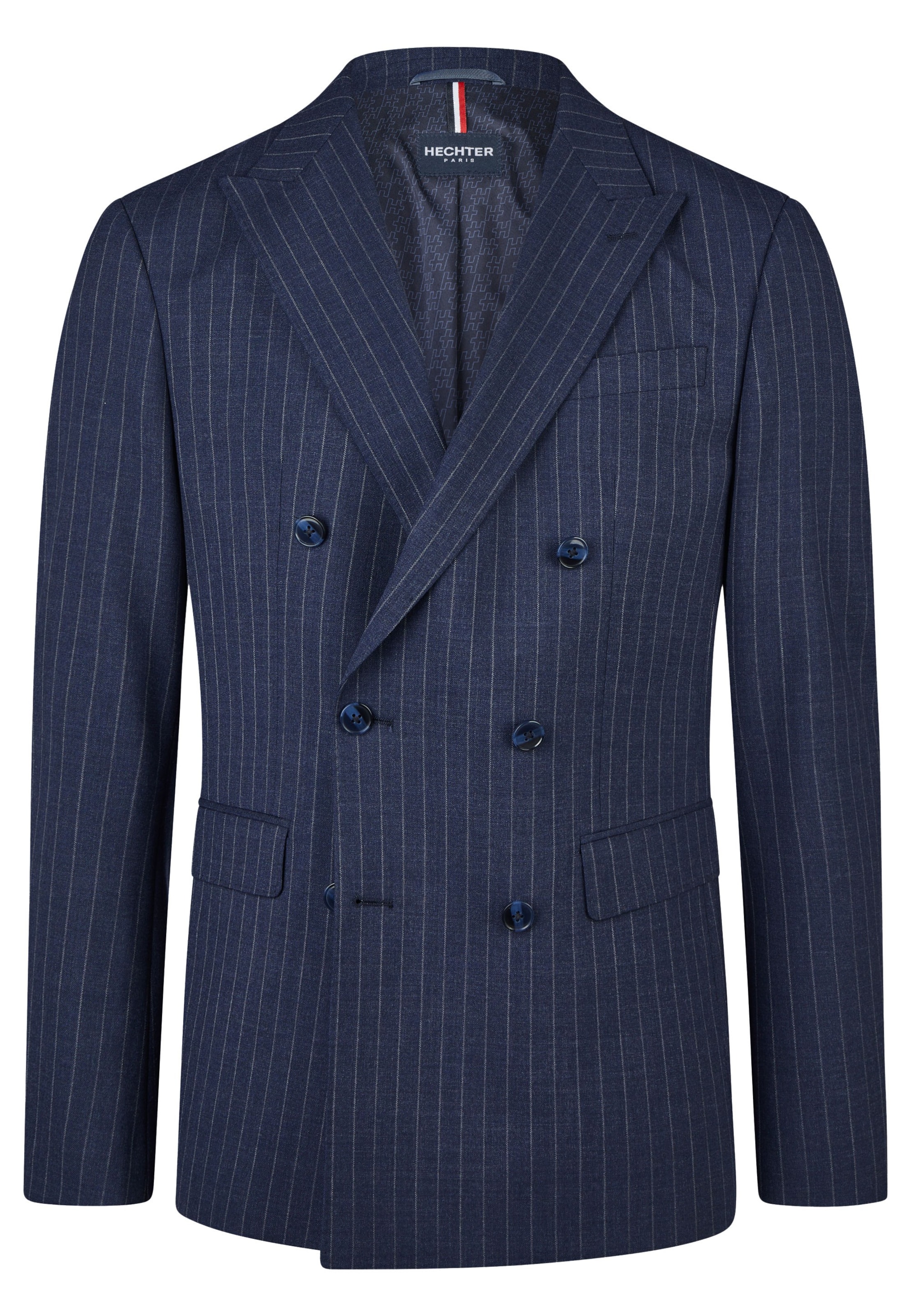 HECHTER PARIS Regular fit Business-colbert 'Modern Fit' in Blauw: voorkant