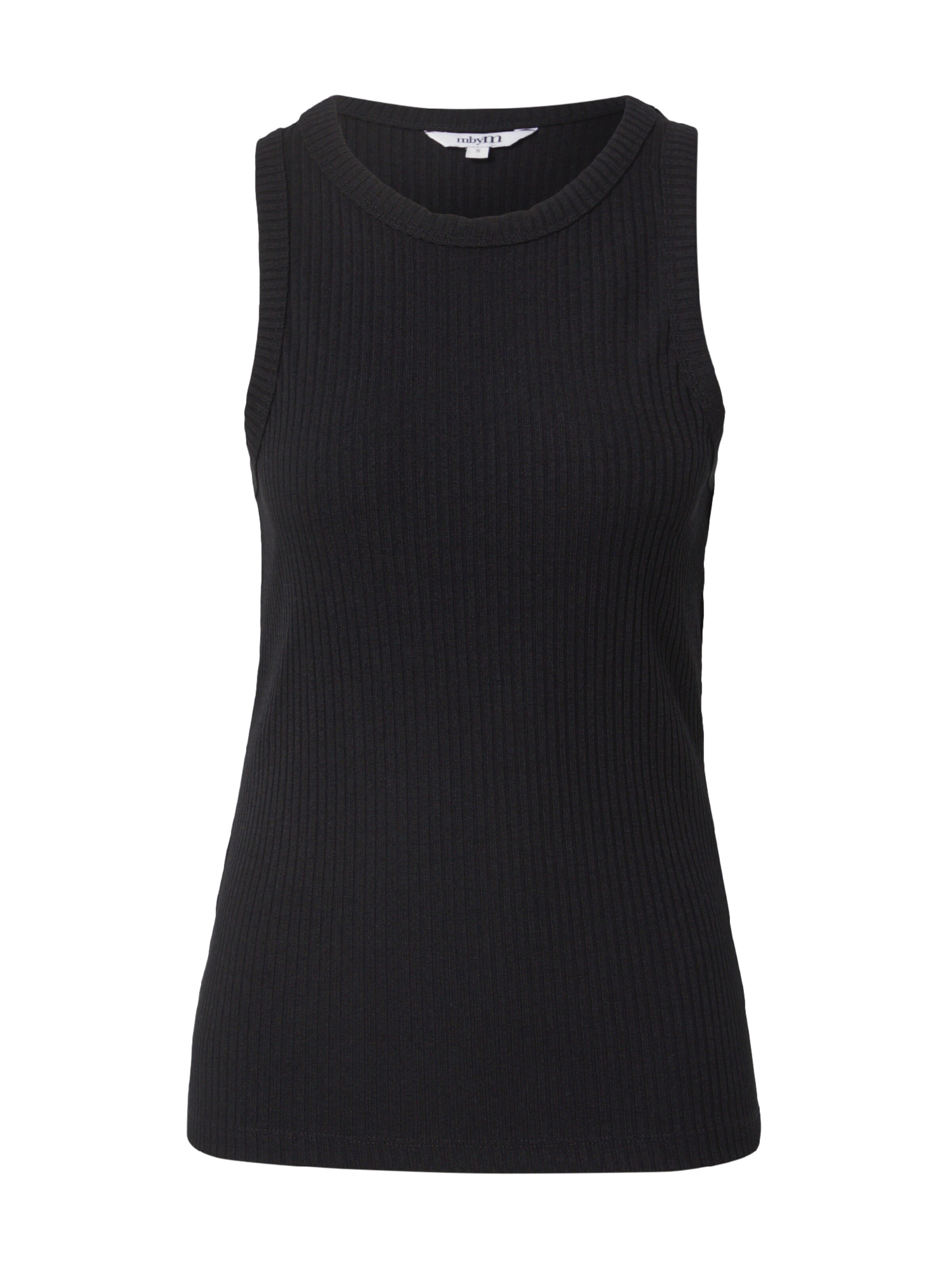 mbym Top 'Cicely' - Čierna: predná strana