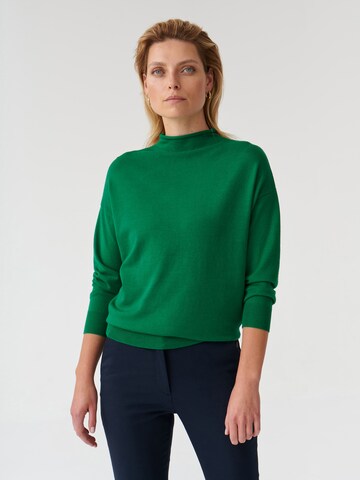 TATUUM Sweter 'NAVI' w kolorze zielony: przód