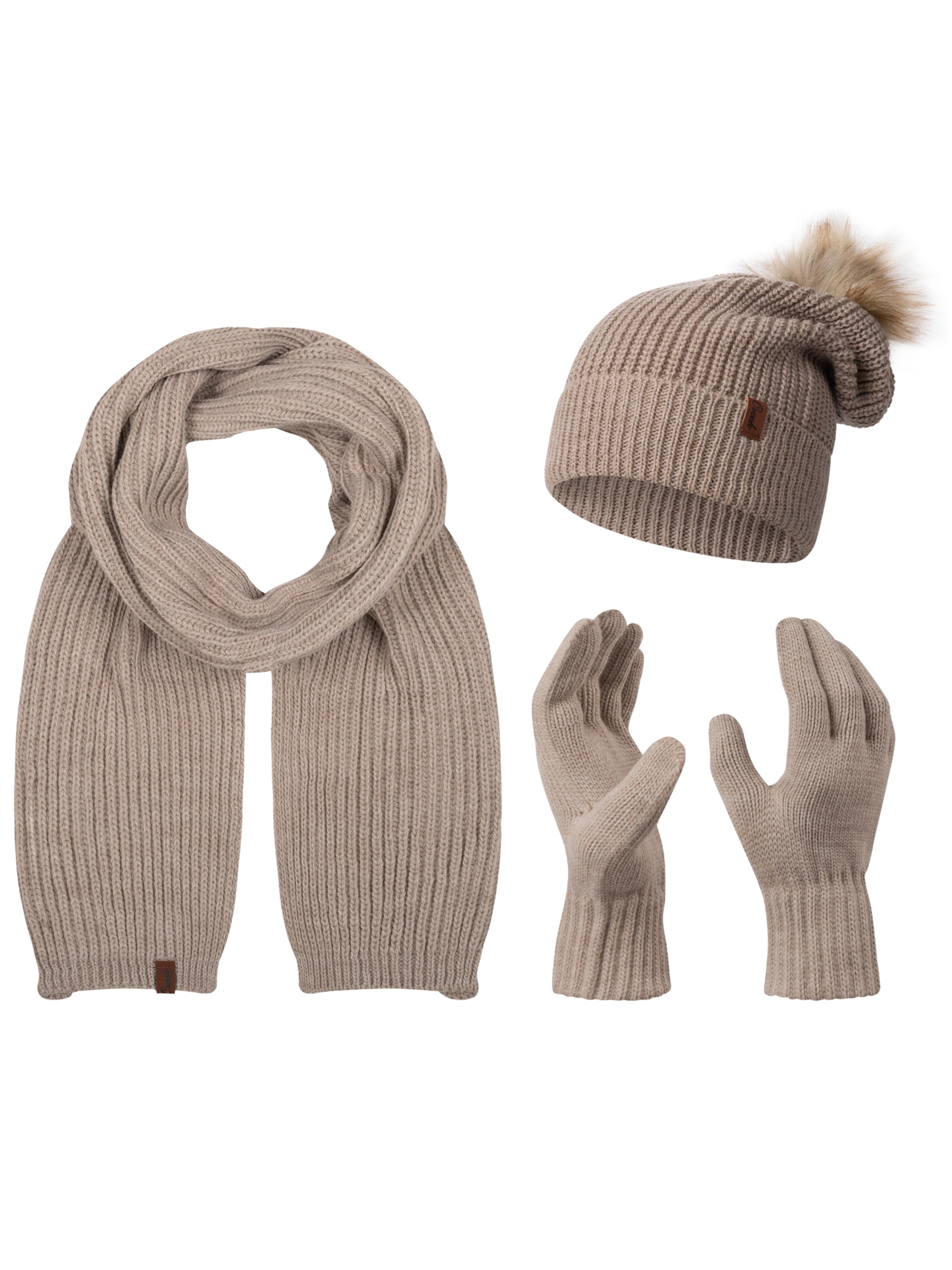 Rock Creek Mütze in Beige: Vorderseite