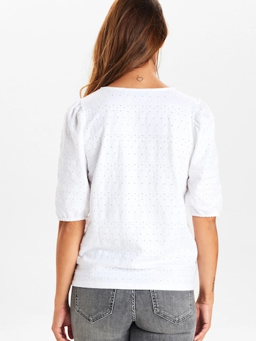 T-shirt ' NUTITUS ' NÜMPH en blanc