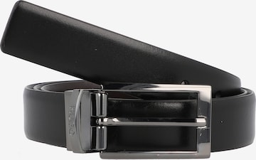 Ceinture 'Elvio-U' HUGO Red en noir : devant