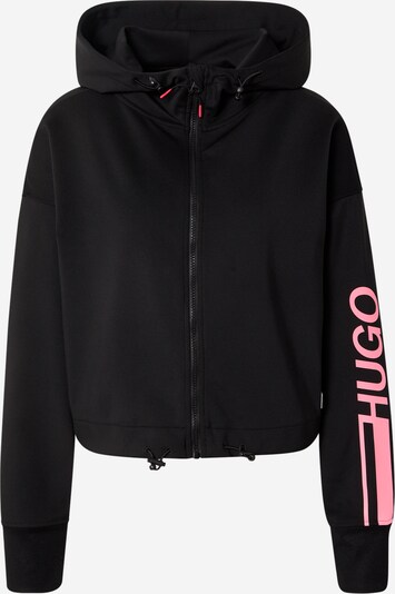 HUGO Veste de survêtement 'Danikla' en rose clair / noir, Vue avec produit