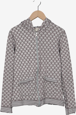 Sorgenfri Sylt Kapuzenpullover XS in Grau: Vorderseite