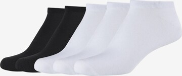 s.Oliver Socks 'Silky Touch' in Black: front