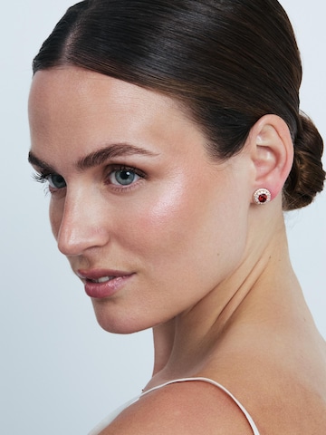 Luxenter Earrings 'Riash' in Red