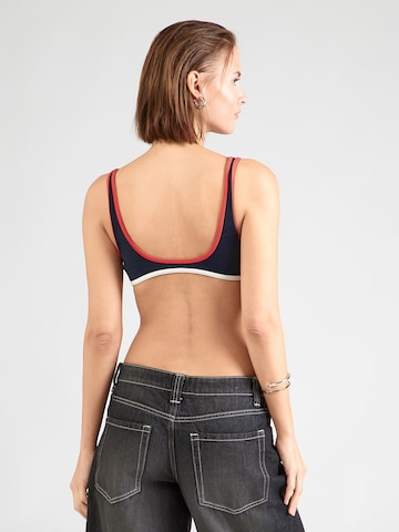 Bustier Hauts de bikini Tommy Hilfiger Underwear en bleu