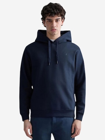 REPLAY Trui 'BRUSHED FLEECE M3103 .000.23832' in Blauw: voorkant
