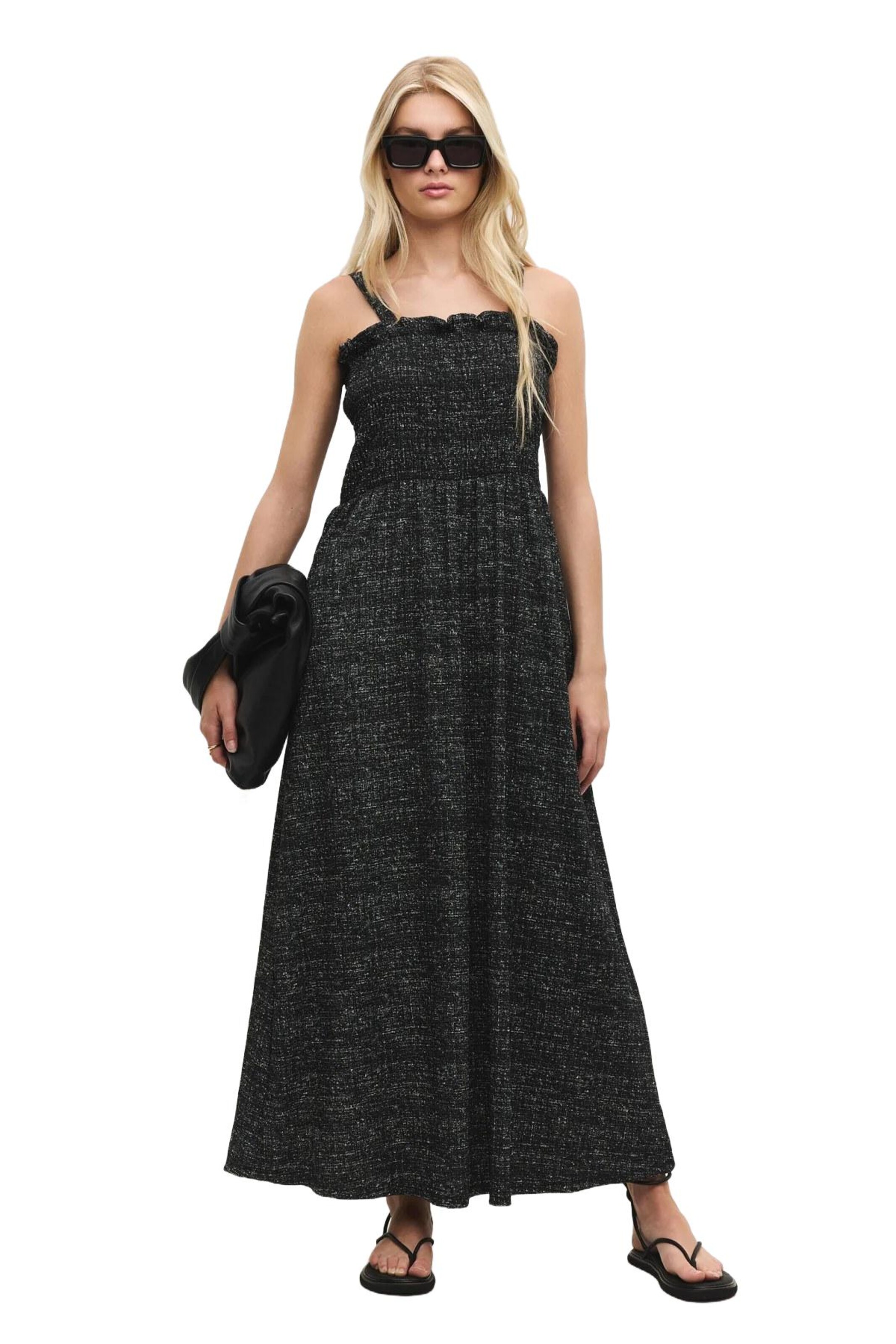 Robe No Matter What en noir : devant