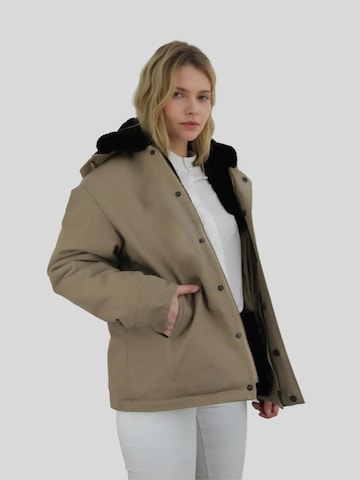 Parka d’hiver 'Heritage' Coulange en beige
