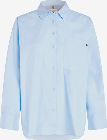 TOMMY HILFIGER Blouse 'Essential' in Blauw: voorkant