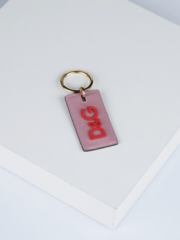 DOLCE & GABBANA Key Ring in Pink