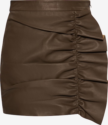 faina Skirt in Brown: front