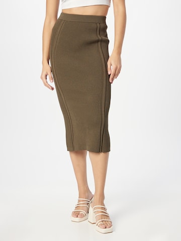 Calvin Klein Skirt in Green: front