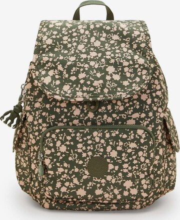 Zaino di KIPLING in verde: frontale