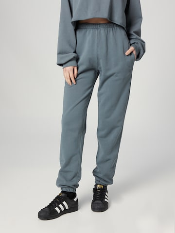 A LOT LESS Tapered Trousers 'Karli' in Grey: front