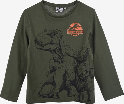 Jurassic World Shirt in khaki / orange / schwarz, Produktansicht