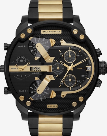 DIESEL Uhr in Gold: predná strana