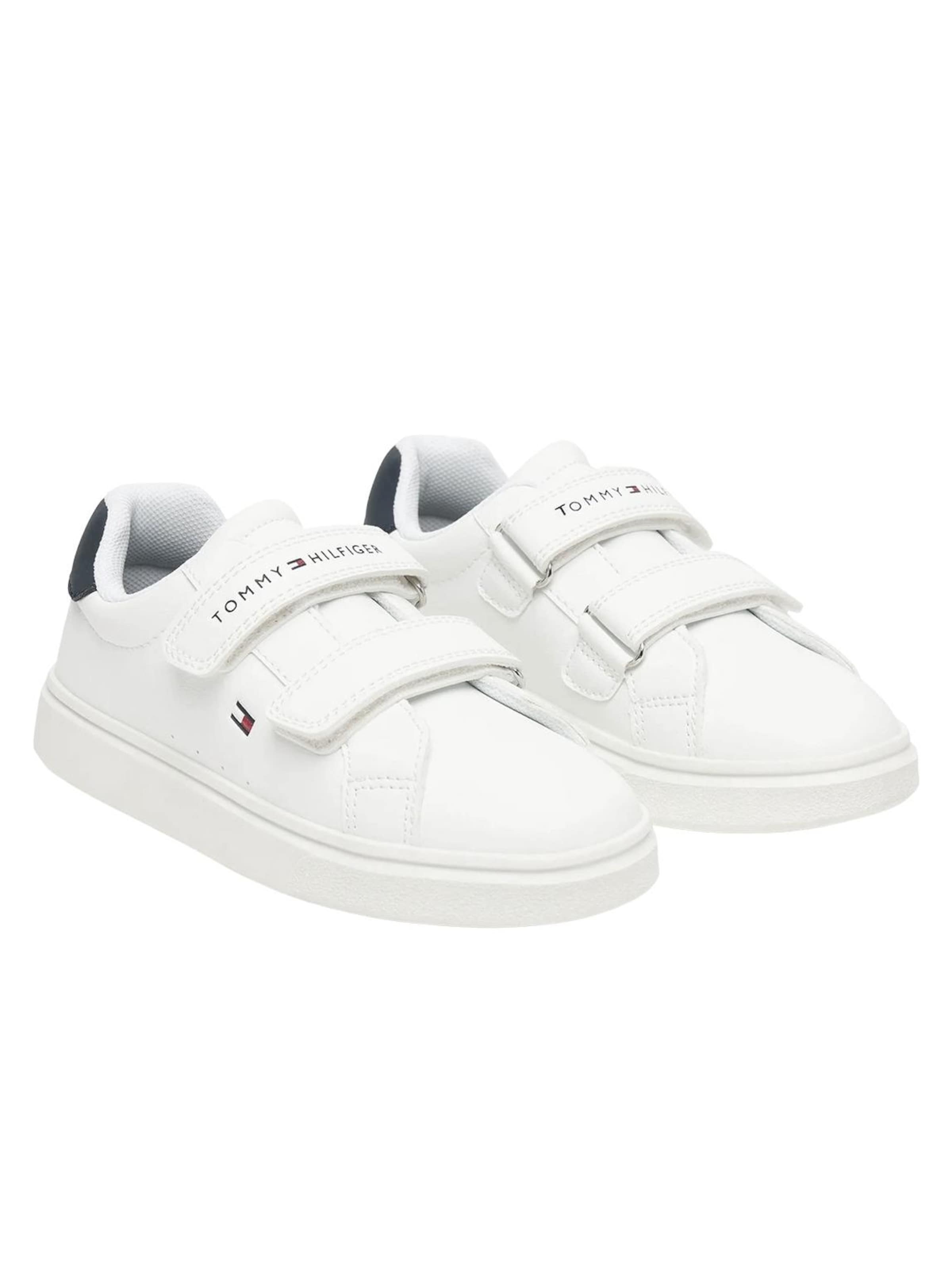 Baskets Tommy Hilfiger Kids en blanc