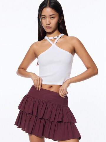 Pull&Bear Skirt in Red