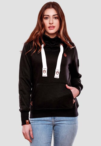 NAVAHOO Sweatshirt 'Raniaa' in Black: front