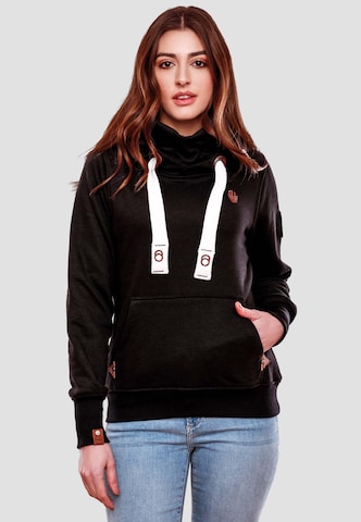 NAVAHOO Sweatshirt 'Raniaa' in Black: front