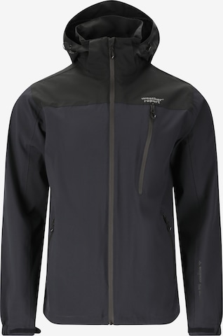 Weather Report - Chaqueta de montaña 'DELTON' en azul: frente