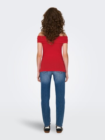 JDY Top 'JDYFRANSISKA' in Red