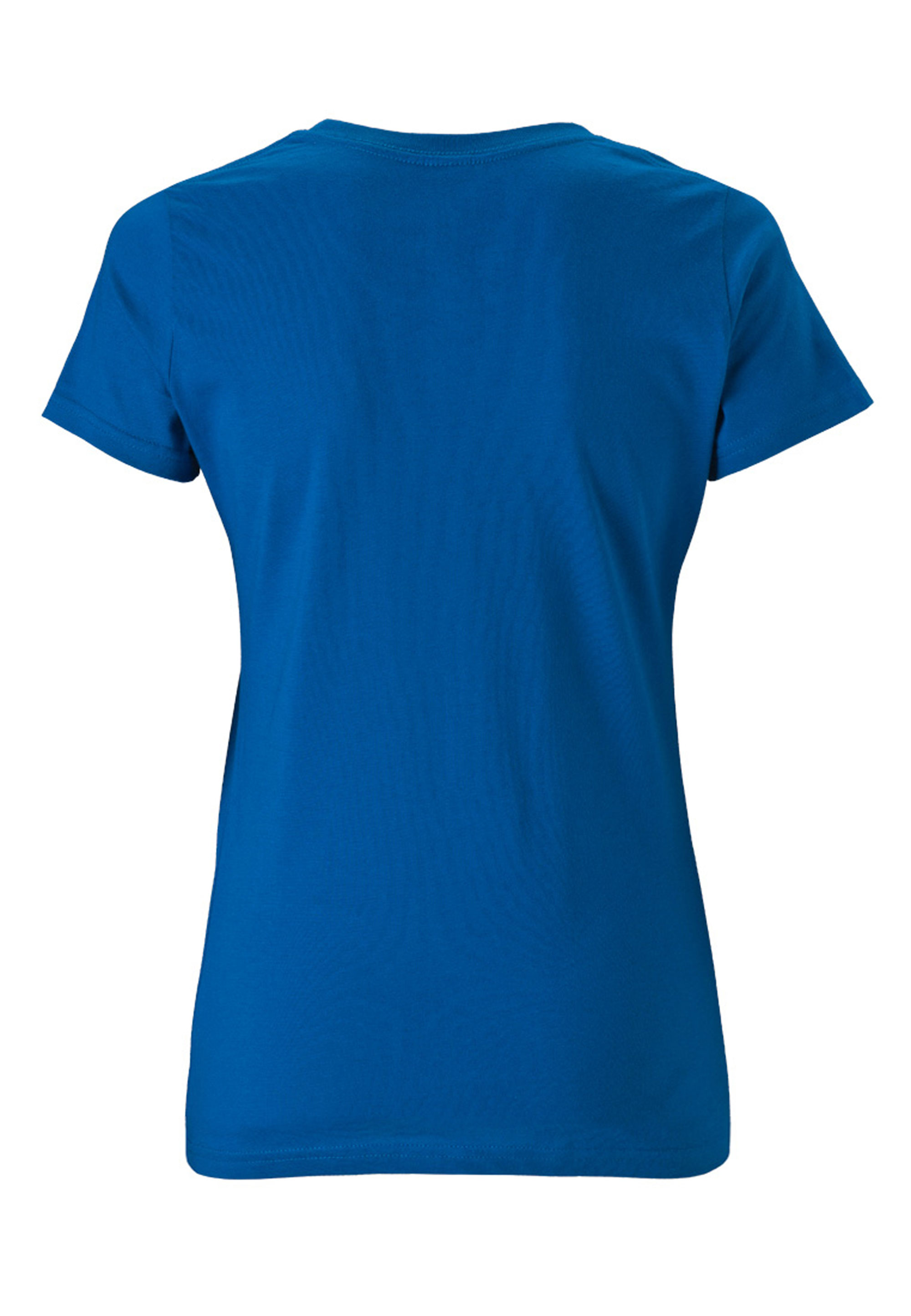 LOGOSHIRT T-Shirt Captain America in Blau 