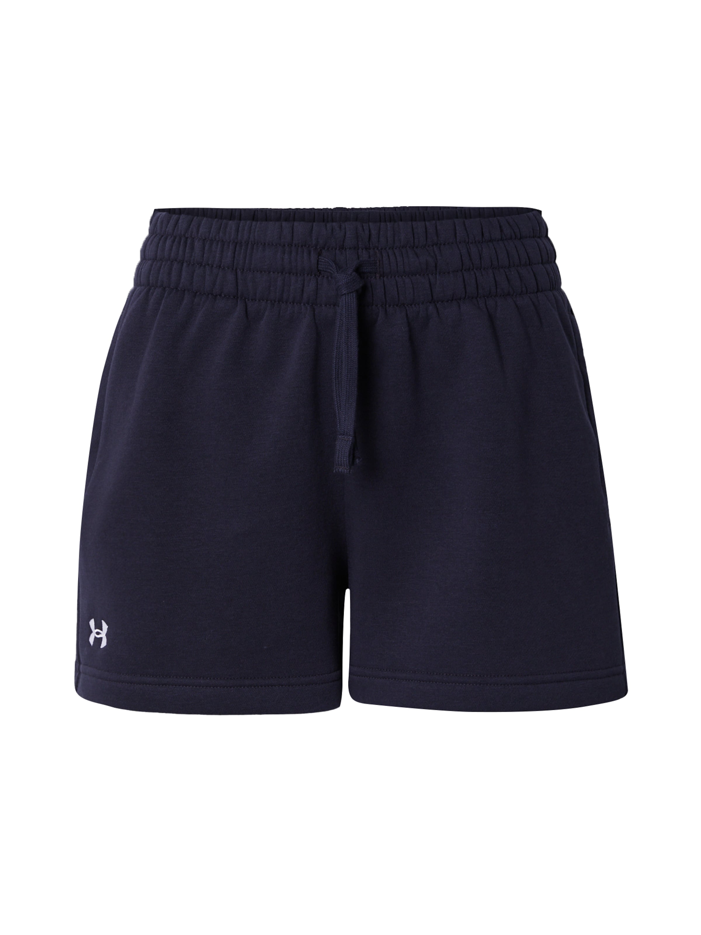 UNDER ARMOUR Regular Sportbroek 'Rival' in Zwart: voorkant