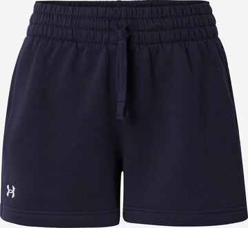 UNDER ARMOUR Regular Sportbroek 'Rival' in Zwart: voorkant