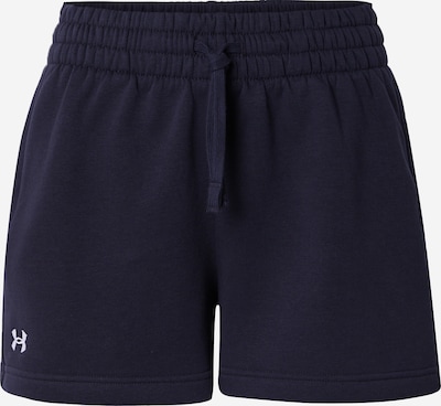 UNDER ARMOUR Urheiluhousut 'Rival' koossa XS värissä vaaleanharmaa / musta, Tuotenäkymä
