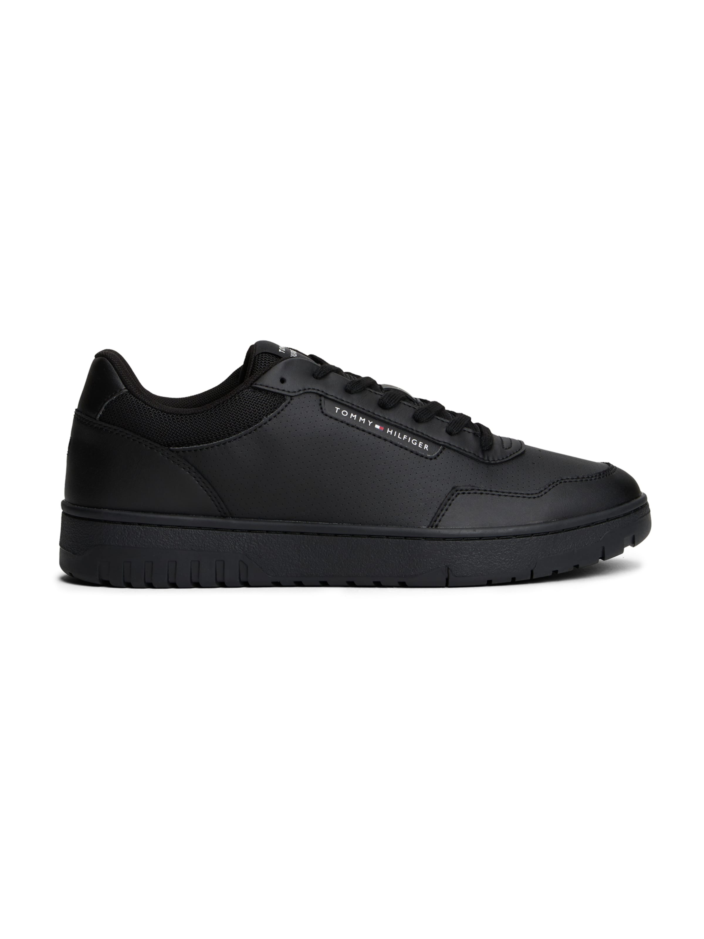 TOMMY HILFIGER Sneaker 'Basket Core' in Schwarz