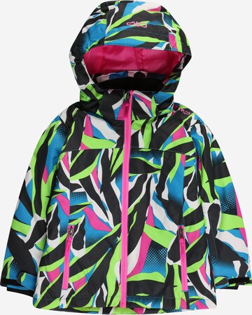 Veste outdoor CMP en mélange de couleurs : devant