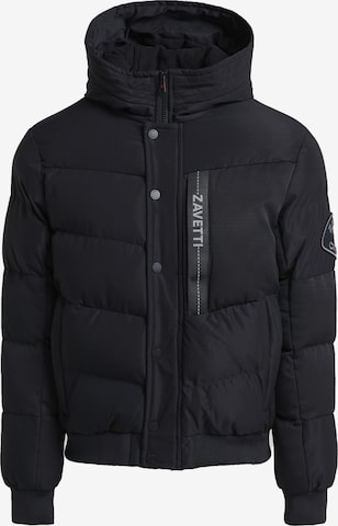 Giacca invernale 'Zovetio' di Zavetti Canada in nero: frontale