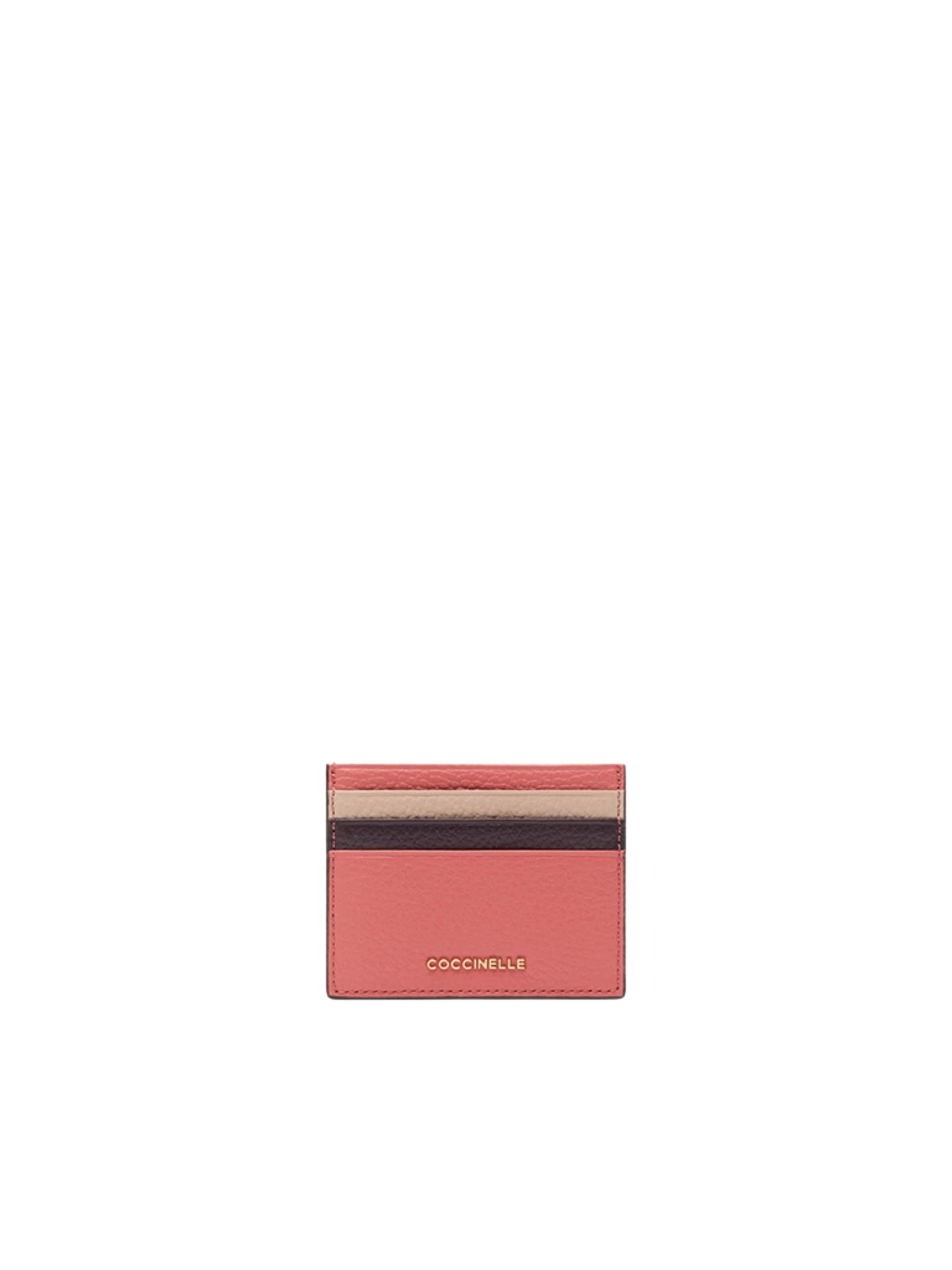 Coccinelle Wallet 'COCCINELLE METALLIC' in Pink: front