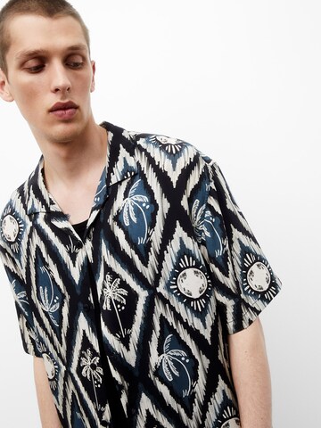 Pull&Bear Comfort Fit Košeľa - zmiešané farby