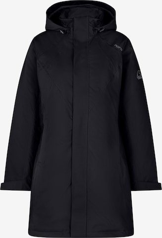 NORDISK Winter Coat 'Vigdis' in Black: front